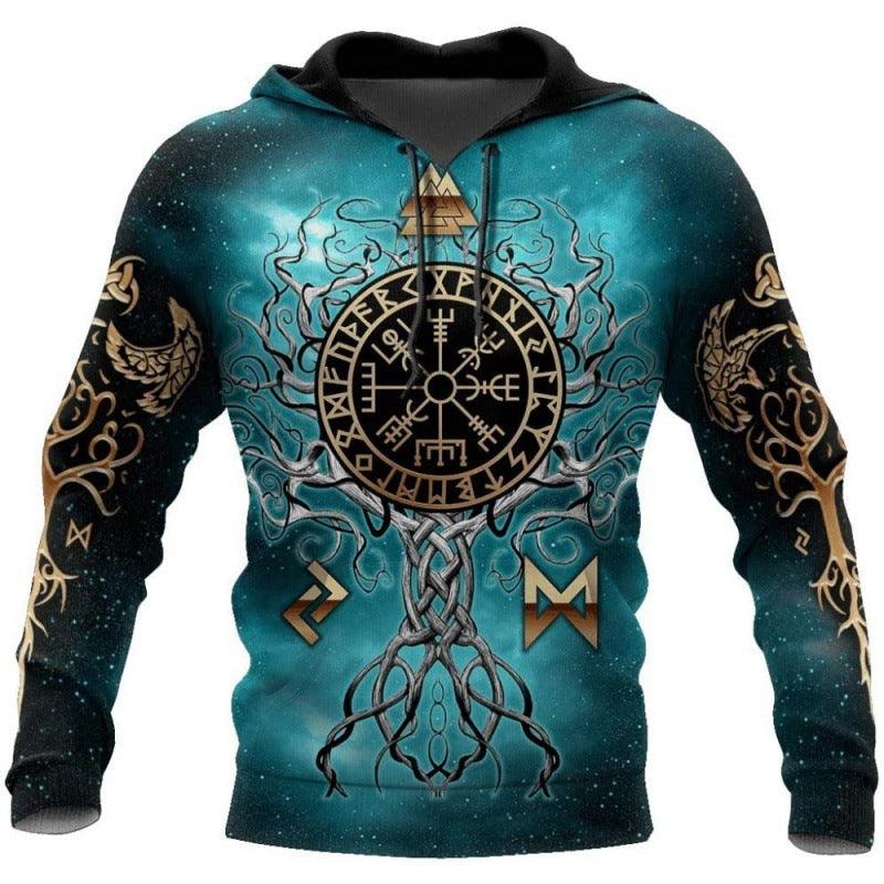 Viking Tattoo Anime Game Sweater - Elite Essence Store