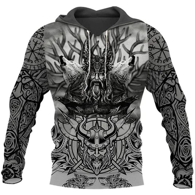 Viking Tattoo Anime Game Sweater - Elite Essence Store