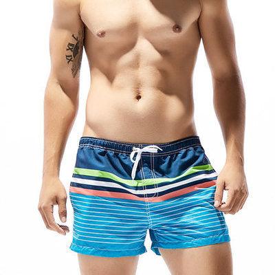 Striped loose beach shorts - Elite Essence Store