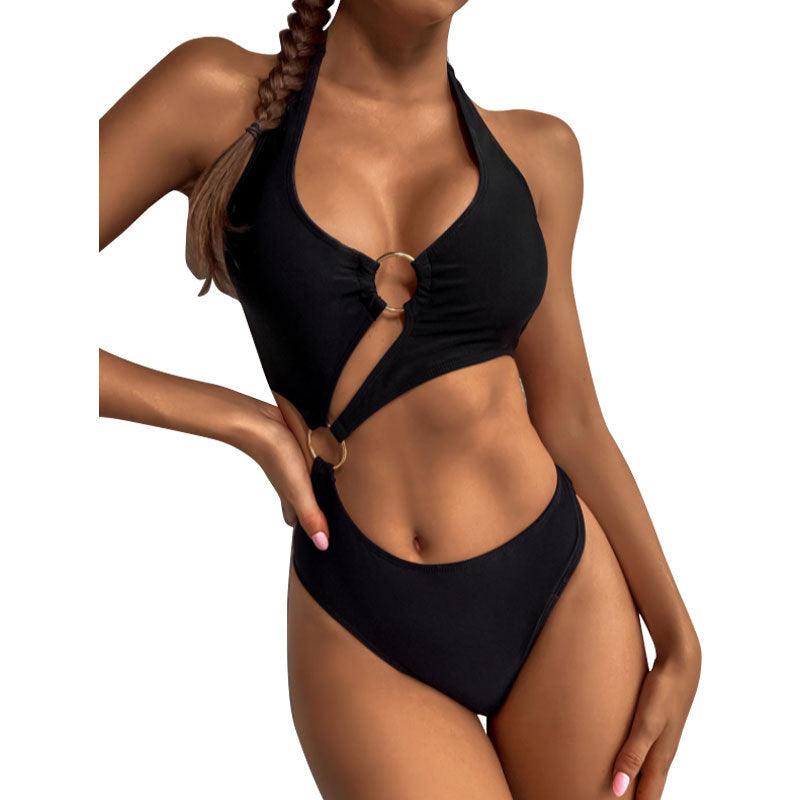 New Women's Conservative One Piece High Waist Swimwear - Elite Essence Store