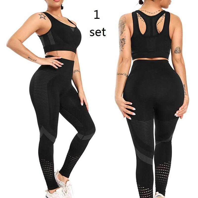 Quick-drying Breathable High-waist Mesh Tight Yoga Pants - Elite Essence Store