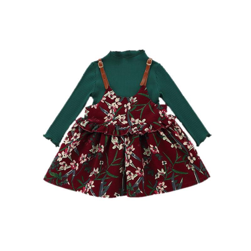 Baby Dress, Girl's Skirt, Autumn 1-2-3 Years Old Baby Clothes, Children's Clothing, A Piece Of E3087 - Elite Essence Store