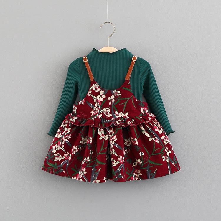 Baby Dress, Girl's Skirt, Autumn 1-2-3 Years Old Baby Clothes, Children's Clothing, A Piece Of E3087 - Elite Essence Store