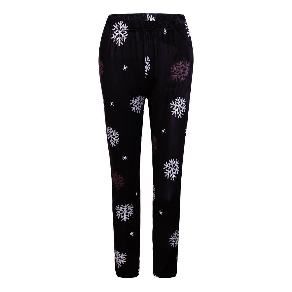 Christmas Costume Printed Slim-fit Trousers - Elite Essence Store