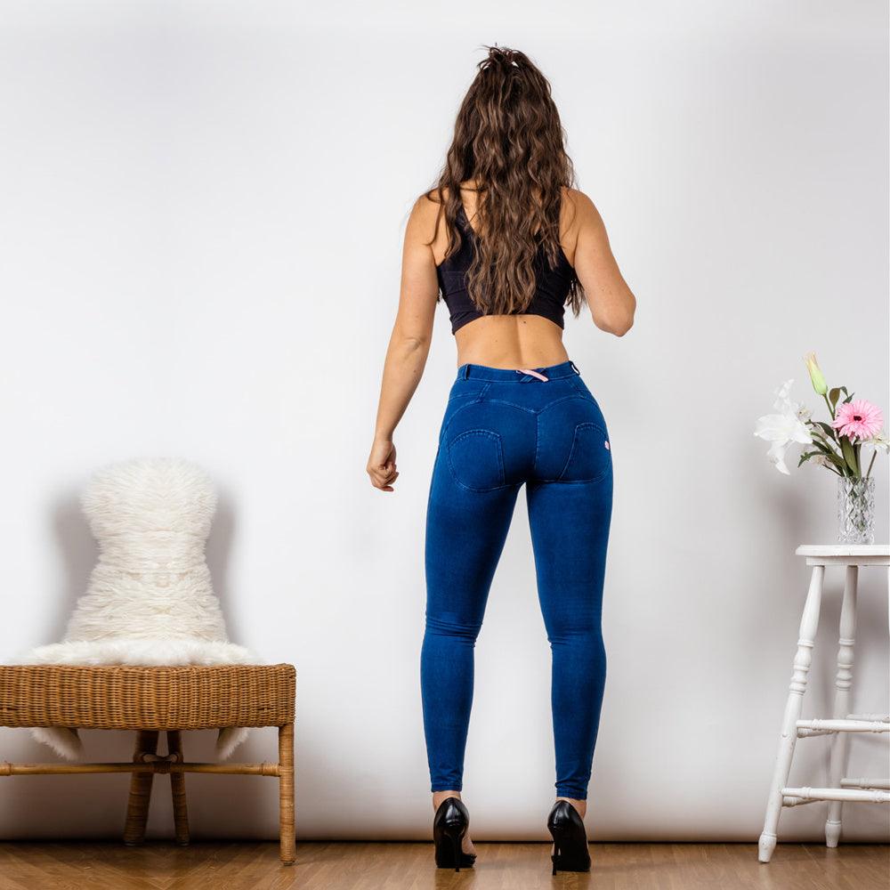 Shascullfites Melody Bum Lift Jeggings Push Up Pants Four Ways Stretchable Super Skinny Leggings - Elite Essence Store