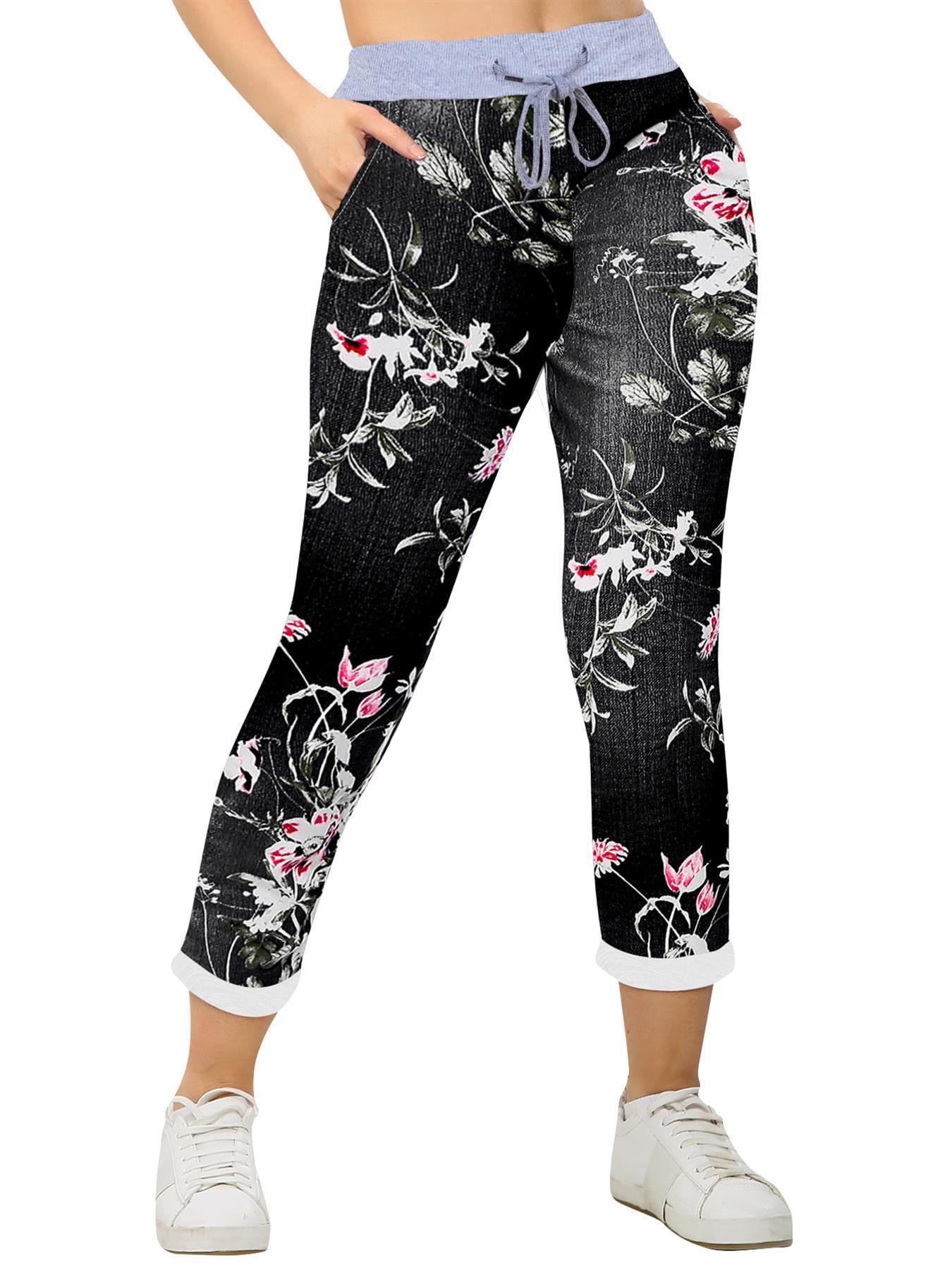 Spring And Summer New European And American Printing Casual Magic Jogger Pants - Elite Essence Store