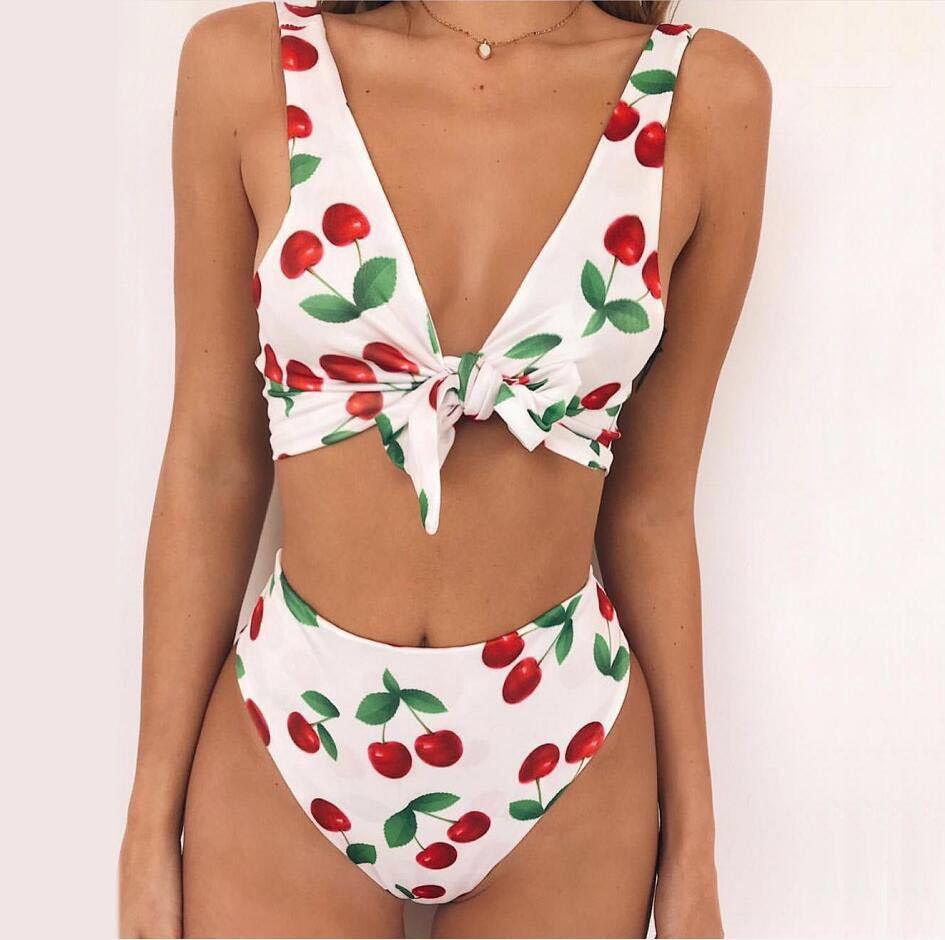 Bikini knotted double-sided swimsuit - Elite Essence Store