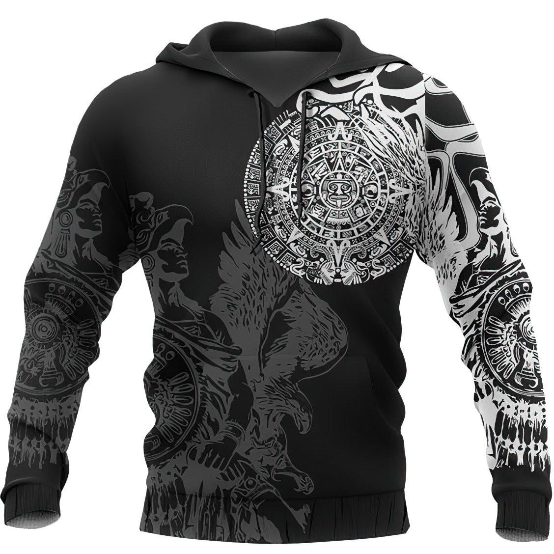 New Viking Hooded Sweatshirt Men's Hoodie - Elite Essence Store