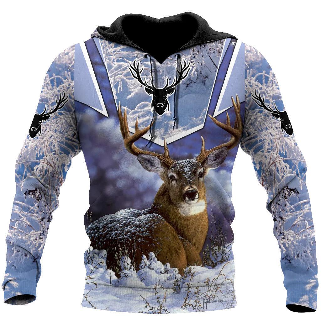 Digital Printing Leisure Fashion Hooded Sweatshirt - Elite Essence Store