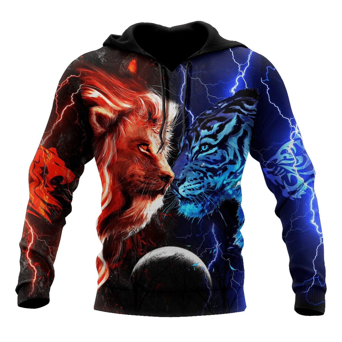 Digital Printing Leisure Fashion Hooded Sweatshirt - Elite Essence Store