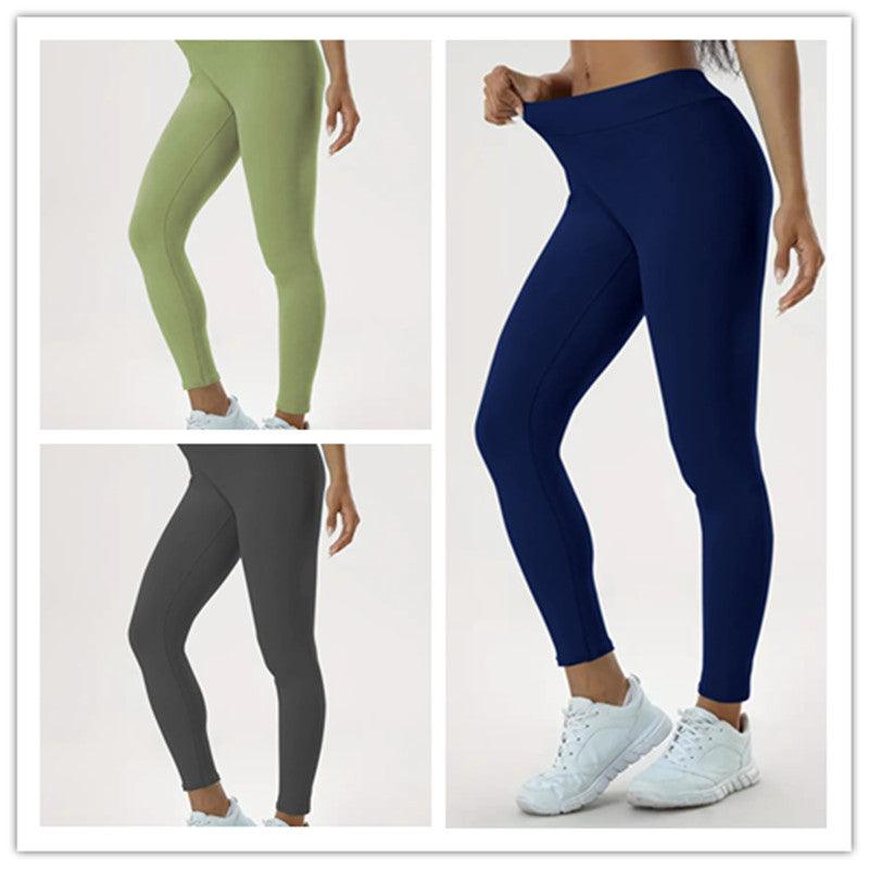 Women's Yoga Pants High Waist Lift High Elastic Tight Fitness Trousers - Elite Essence Store