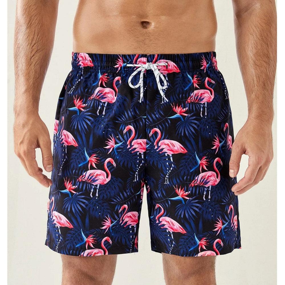 Men's Printed Loose Hot Springs Casual Beach Shorts - Elite Essence Store