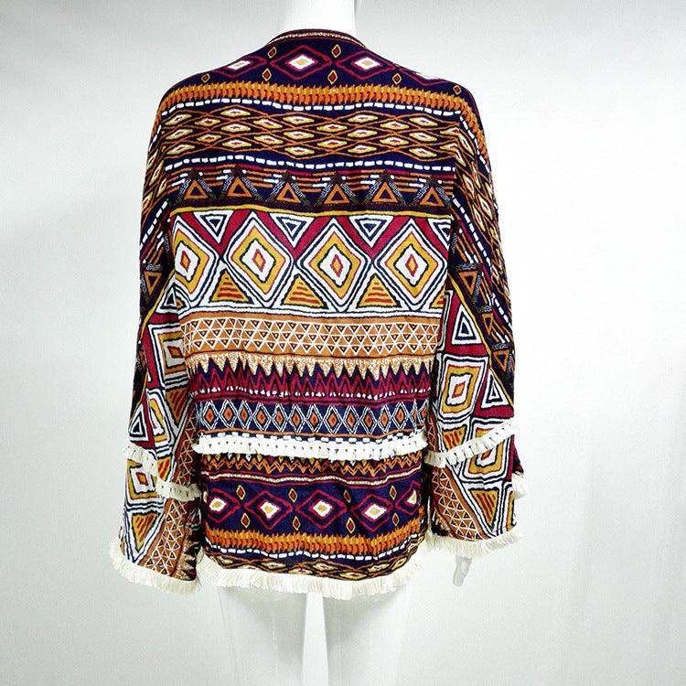 Printed beach cardigan - Elite Essence Store