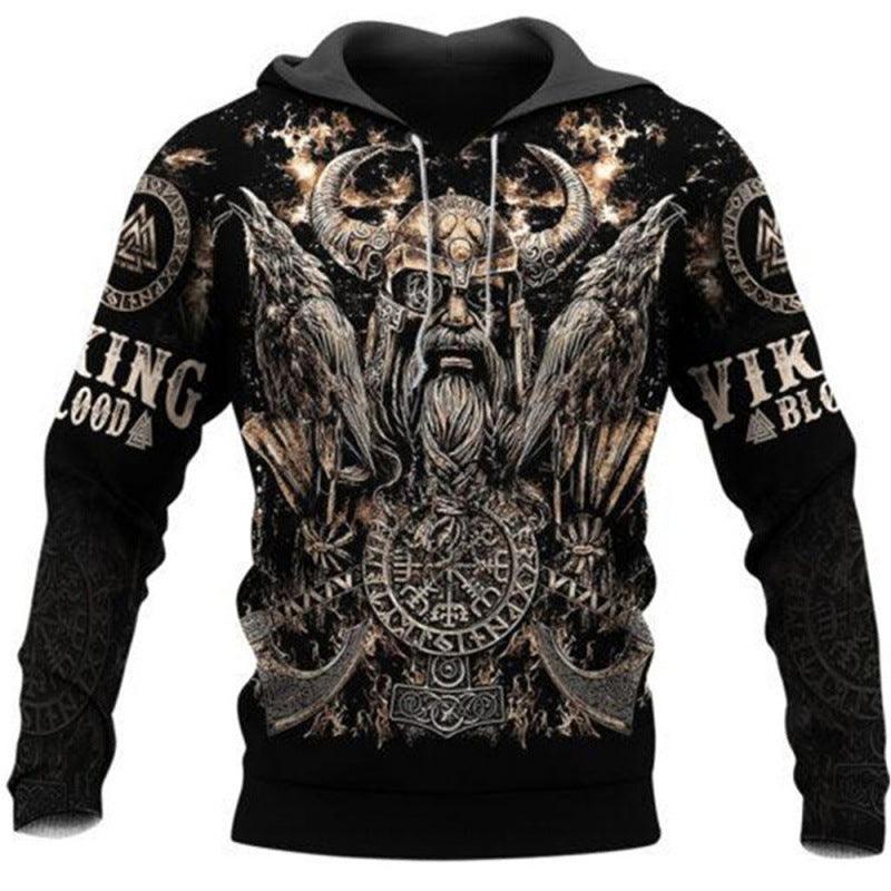 Viking Tattoo Anime Game Sweater - Elite Essence Store