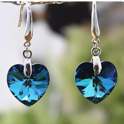 Love Earrings In Pure Silver For Women - Elite Essence Store