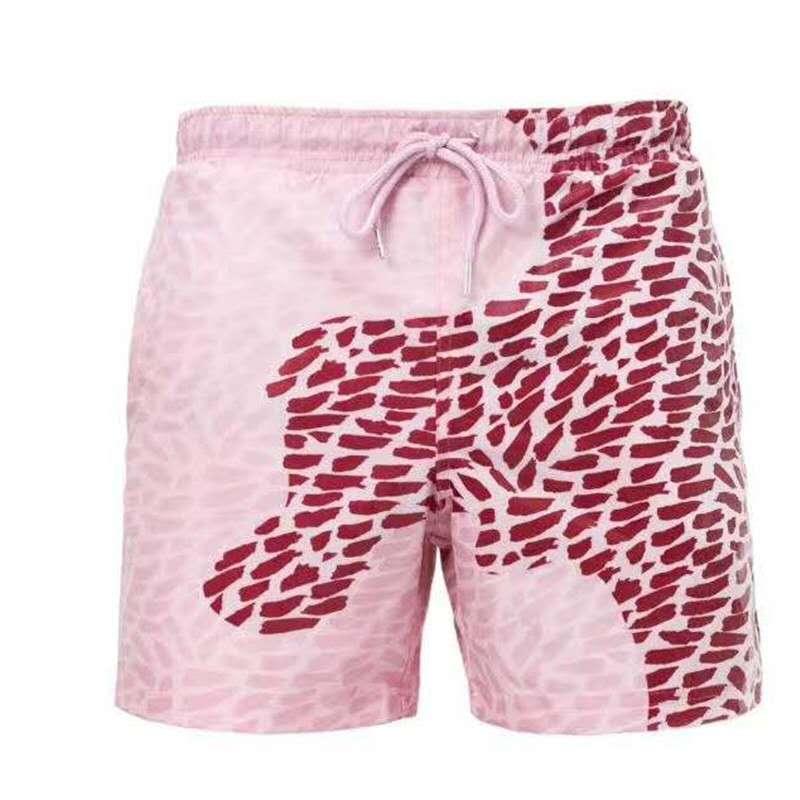 Magical Change Color Beach Shorts Summer Men Swimming Trunks Swimwear Swimsuit Quick Dry bathing shorts Beach Pant - Elite Essence Store