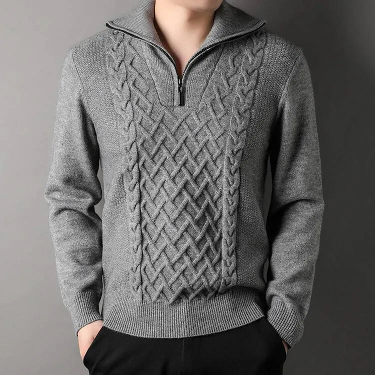 Knitwear Loose Fashionable Outerwear Men Coat Sweater