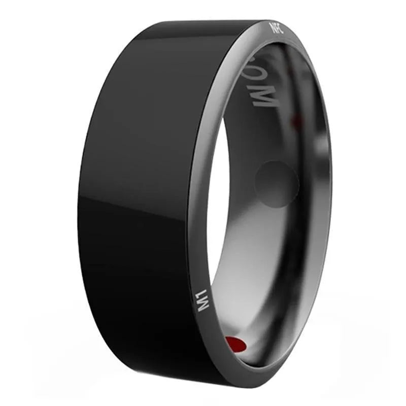 Black Technology Ring Solar Android Temperature Magic Net Red Smart Sci-Fi Bluetooth Ring