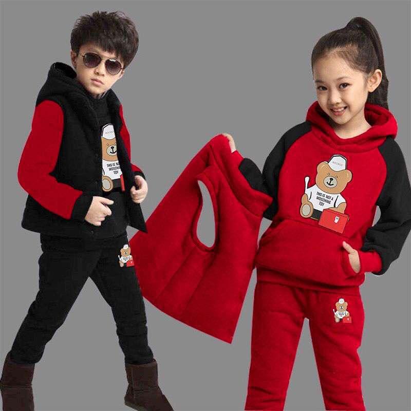 Boys Clothes Sport Suit Casual Boys Clothing 3ps Sets - Elite Essence Store