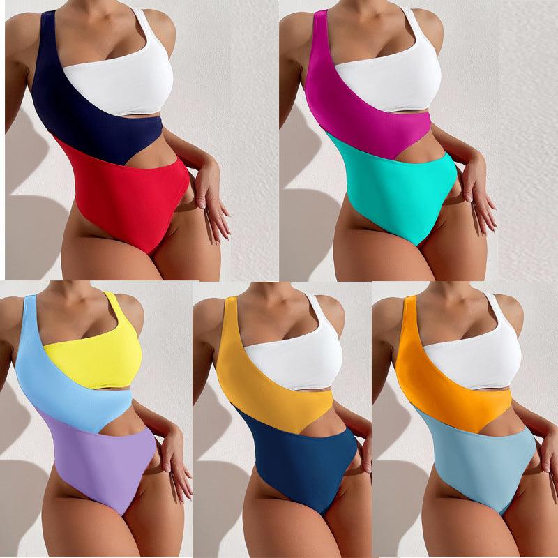 Fashion Shaping Conservative Bikini Swimwear - Elite Essence Store