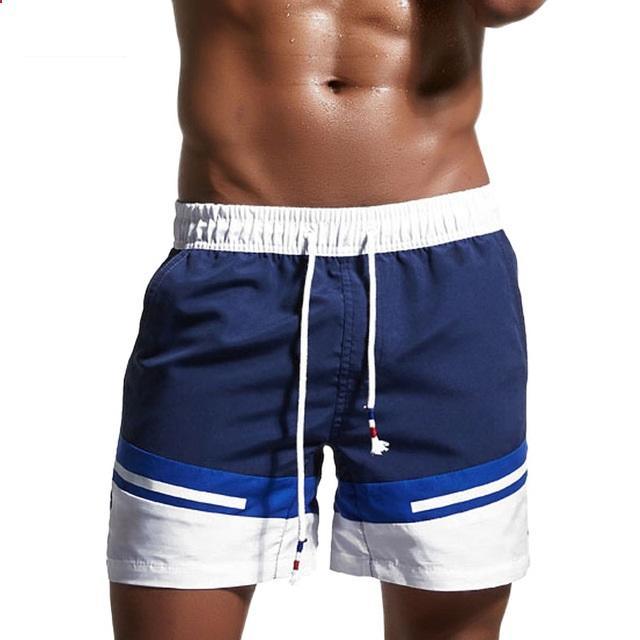 Brand Board Shorts Men Beach Swim Short Swimwear Swimming Trunks Man Bermudas Surf Boardshort Sport GYM Sweatpants Inside Liner - Elite Essence Store