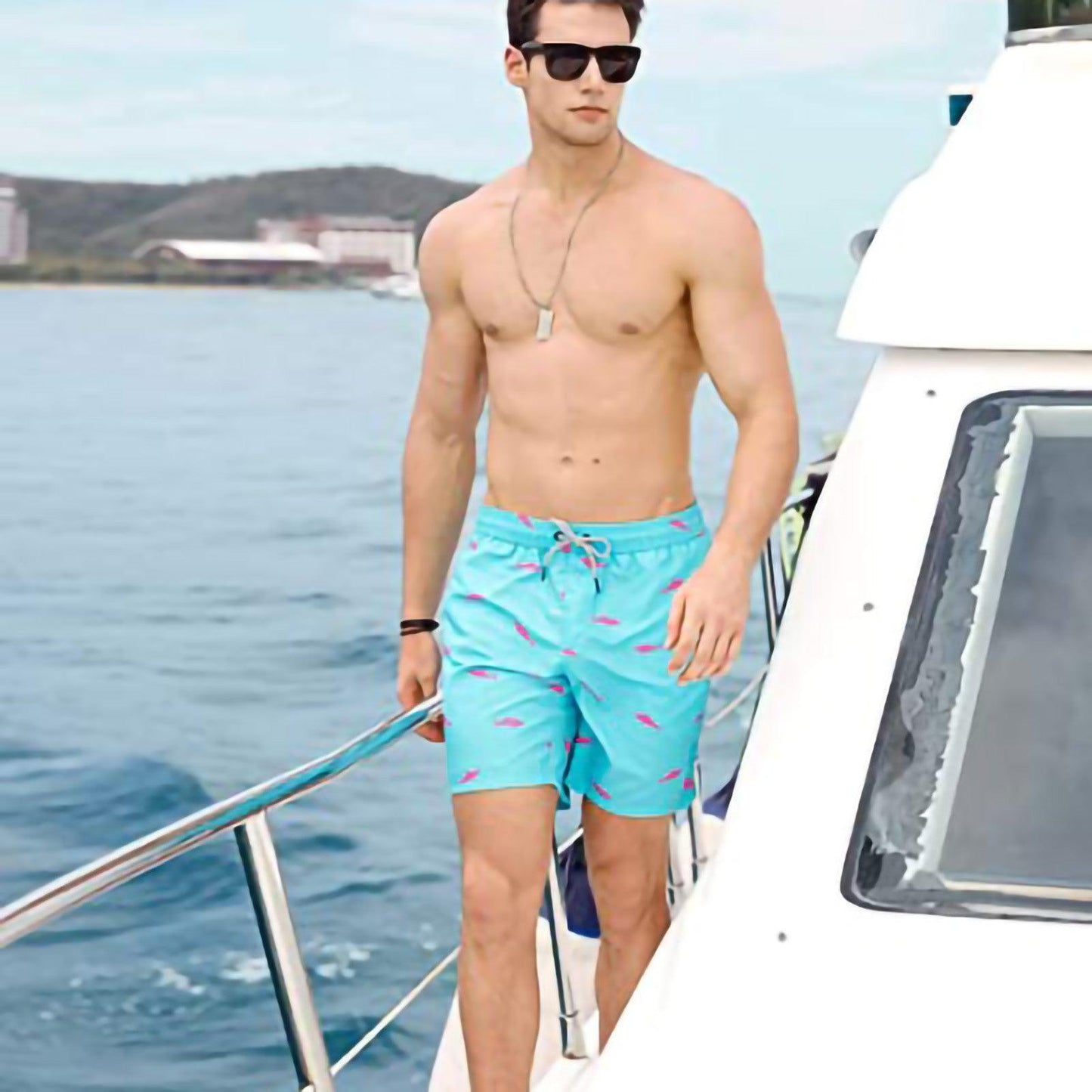 Men's Swimming Trunks Casual Beach Shorts - Elite Essence Store