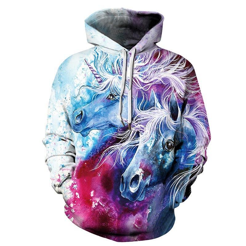 3D Digital Printing Long-Sleeved Sports Sweatshirt - Elite Essence Store