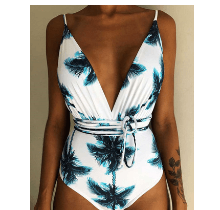 One Piece Swimsuit Backless Monokini Swimwear Women - Elite Essence Store