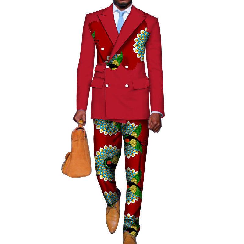 African National Costume Men's Suit Set - Elite Essence Store