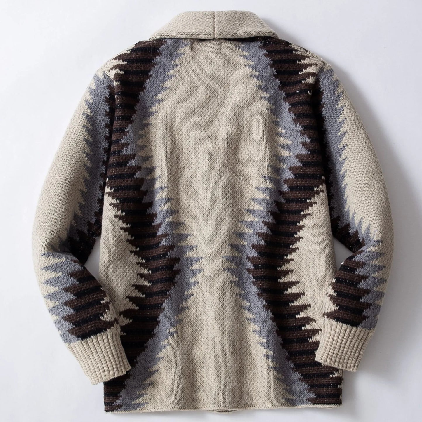 Men's Knitted Long-sleeved Thickened Sweater