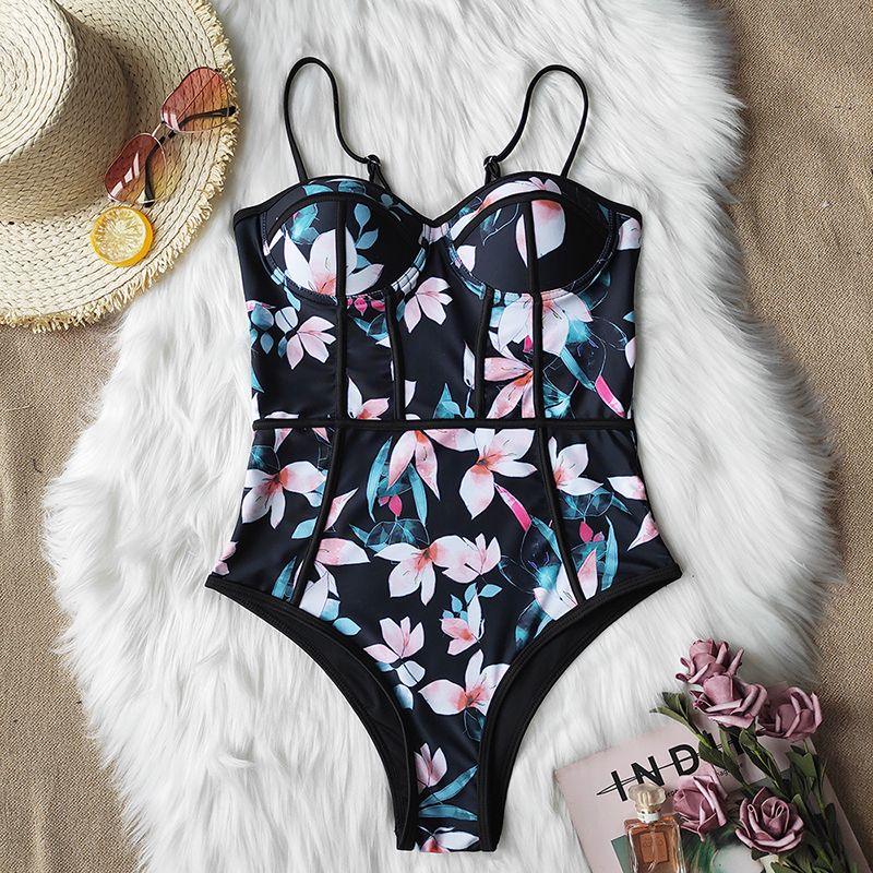 Swimming Women One-Piece Swimwear Bikini Suit - Elite Essence Store