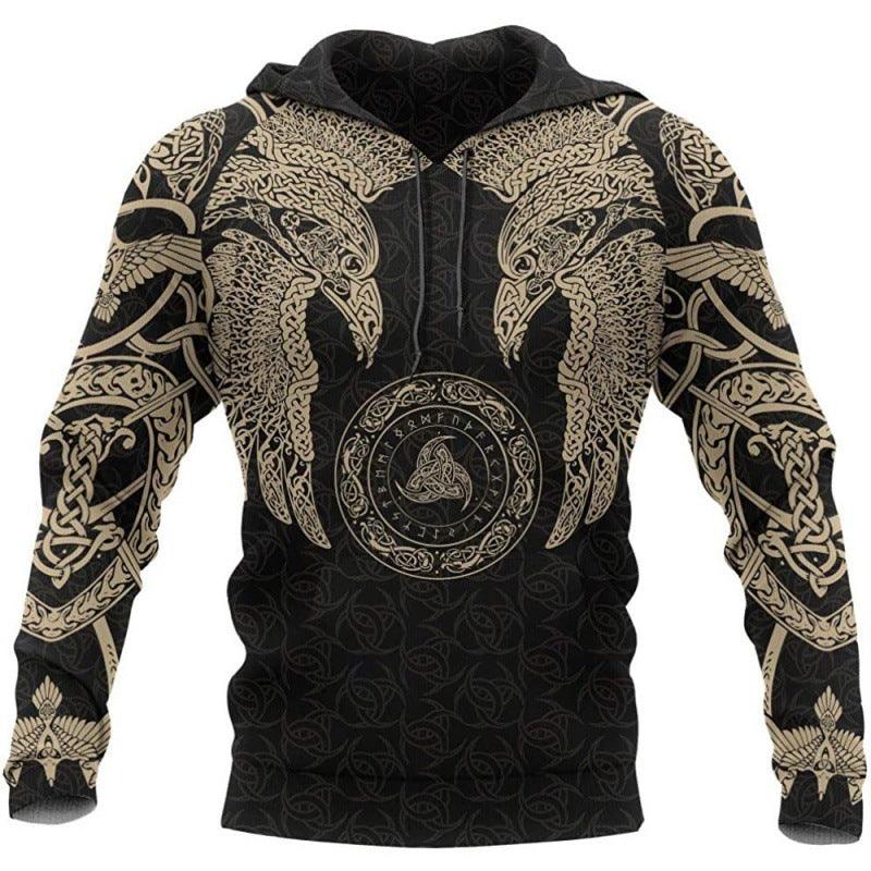 Viking Tattoo Anime Game Sweater - Elite Essence Store