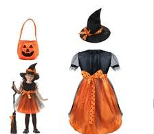 Halloween child witch costume - Elite Essence Store