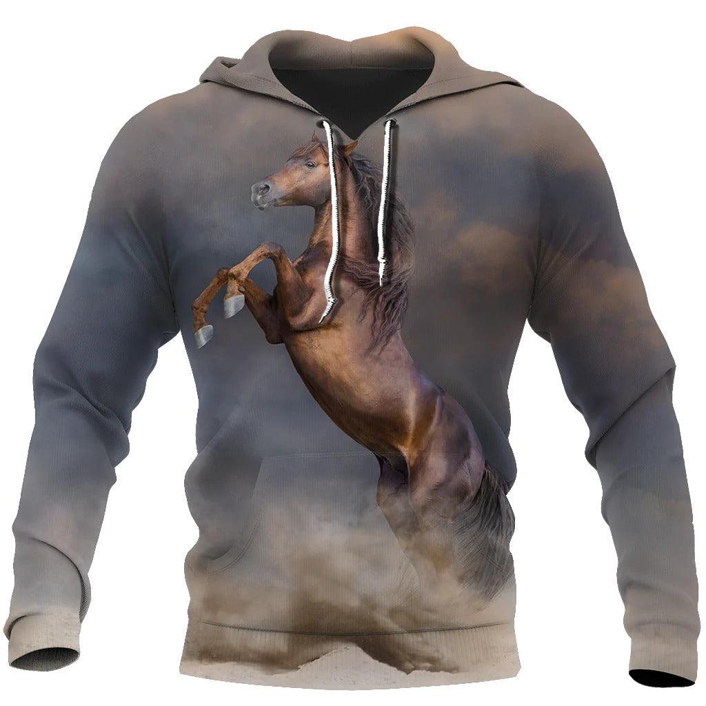 Digital Printing Leisure Fashion Hooded Sweatshirt - Elite Essence Store