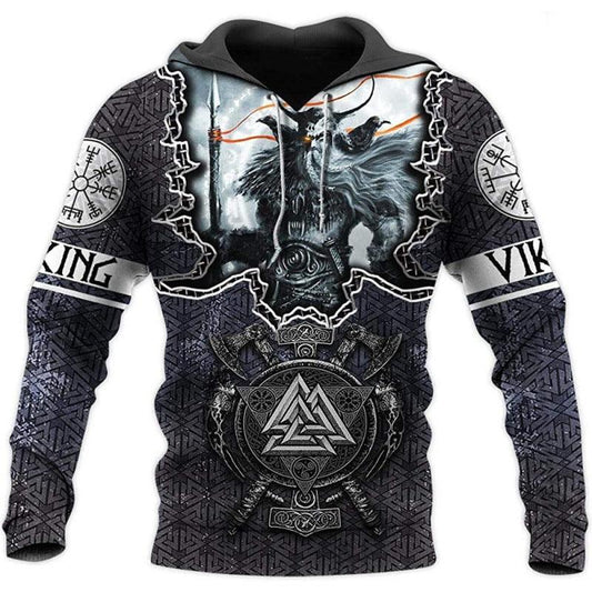 Viking Tattoo Anime Game Sweater - Elite Essence Store