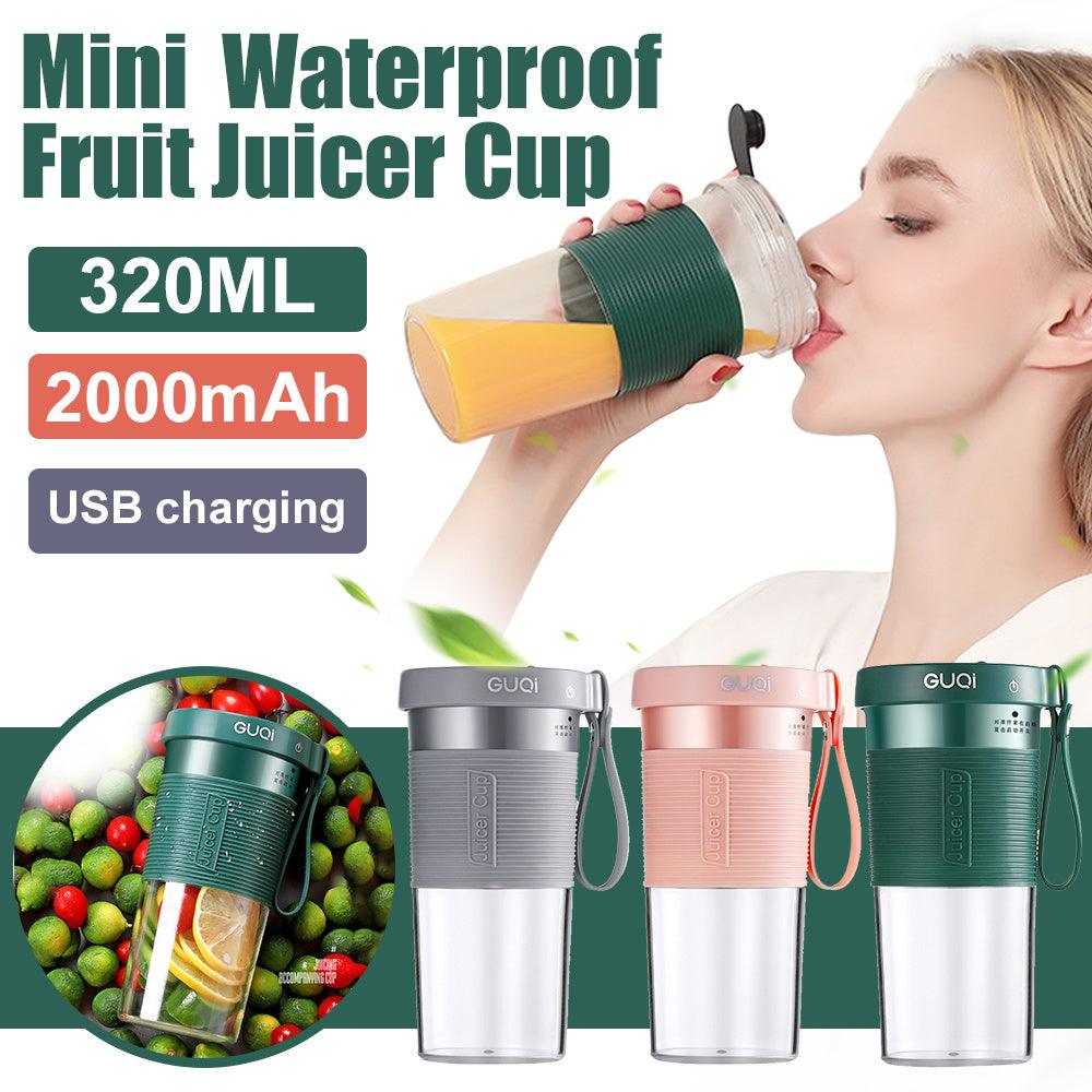 Mini USB Rechargeable Portable Blender Electric Fruit Juicer Kitchen Smoothie Maker Lightweight Sports Bottle Multifunction Blender - Elite Essence Store