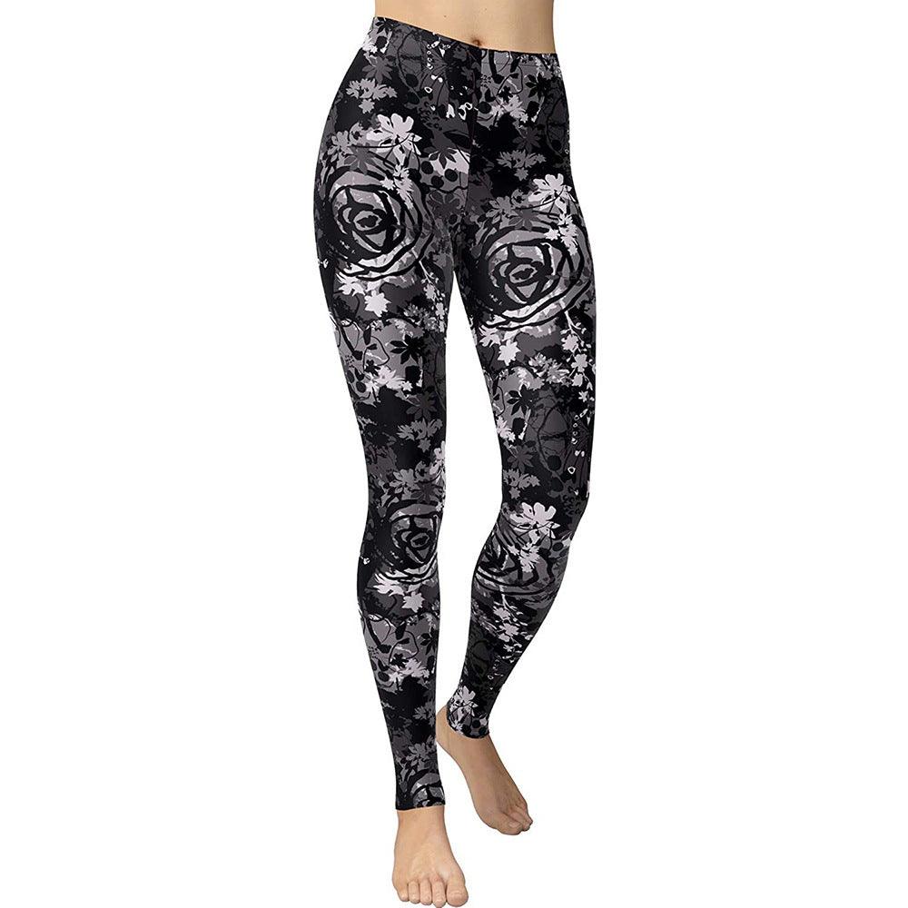 Fashing Running High Waist Women's Casual Pants Causal Leggings - Elite Essence Store