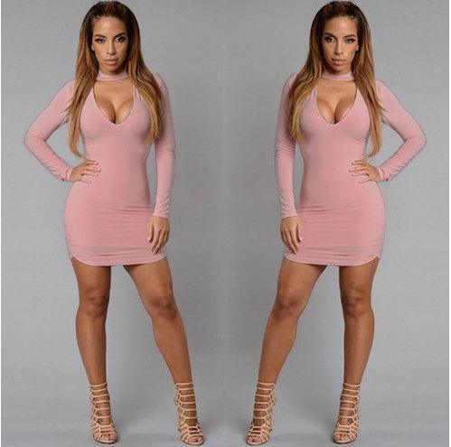 EBay fast selling, European, American, bursting, V collar, cocktail dresses and dress sexy dresses - Elite Essence Store