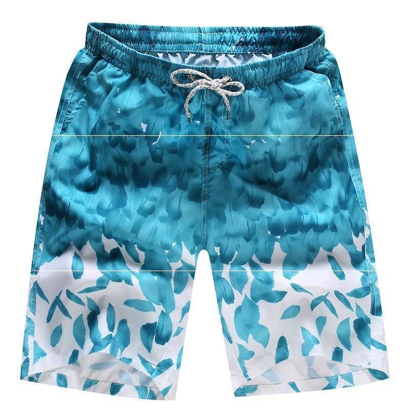 Printed Summer Men's Beach Quick Dry Shorts - Elite Essence Store