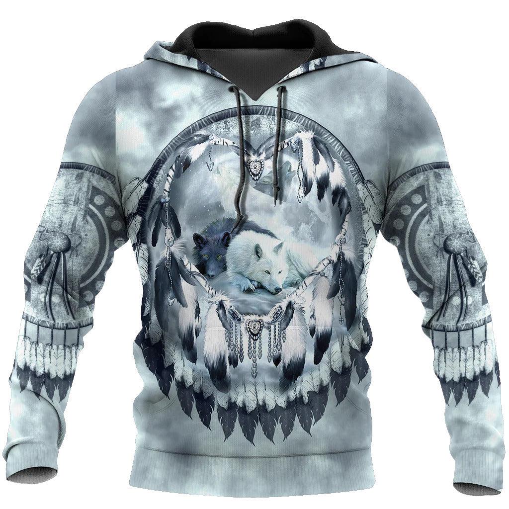 Digital Printing Leisure Fashion Hooded Sweatshirt - Elite Essence Store