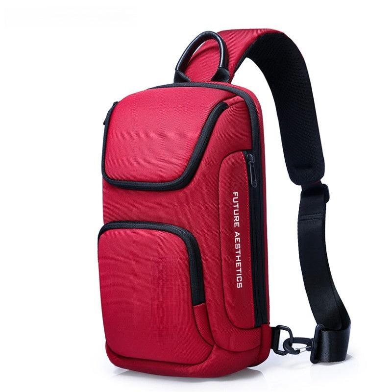 Men's Korean-style Chest Bag Light Business Functional Messenger Bag - Elite Essence Store