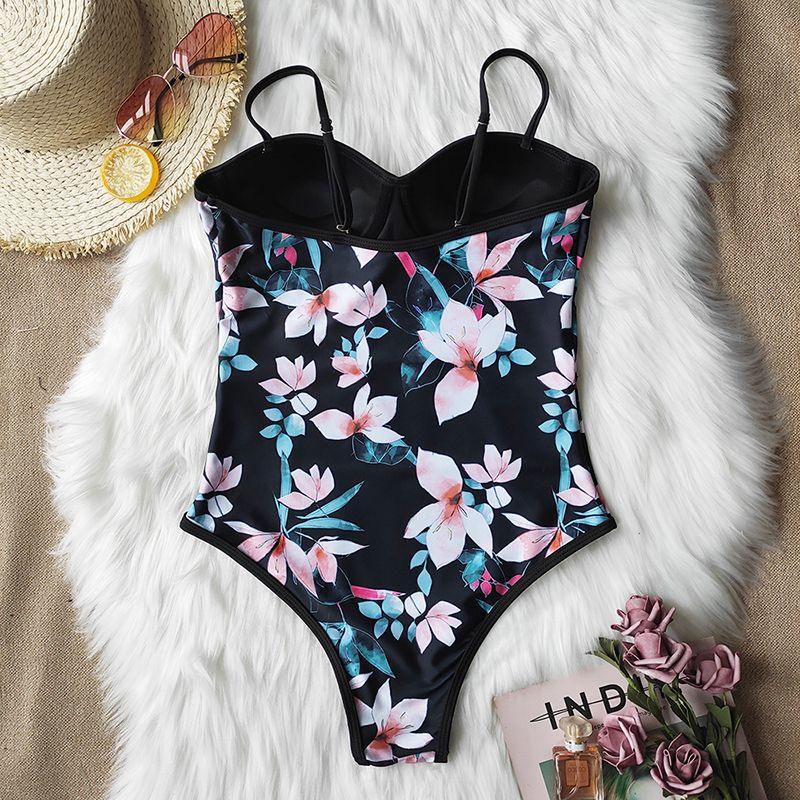 Swimming Women One-Piece Swimwear Bikini Suit - Elite Essence Store