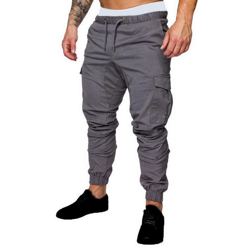 Men's Long Jogging Multi-pocket Trousers - Elite Essence Store