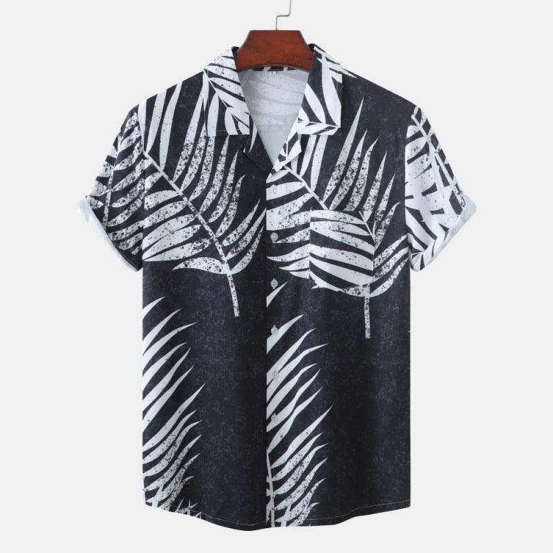 Men's Fashion Shirt Ice Silk Leisure - Elite Essence Store