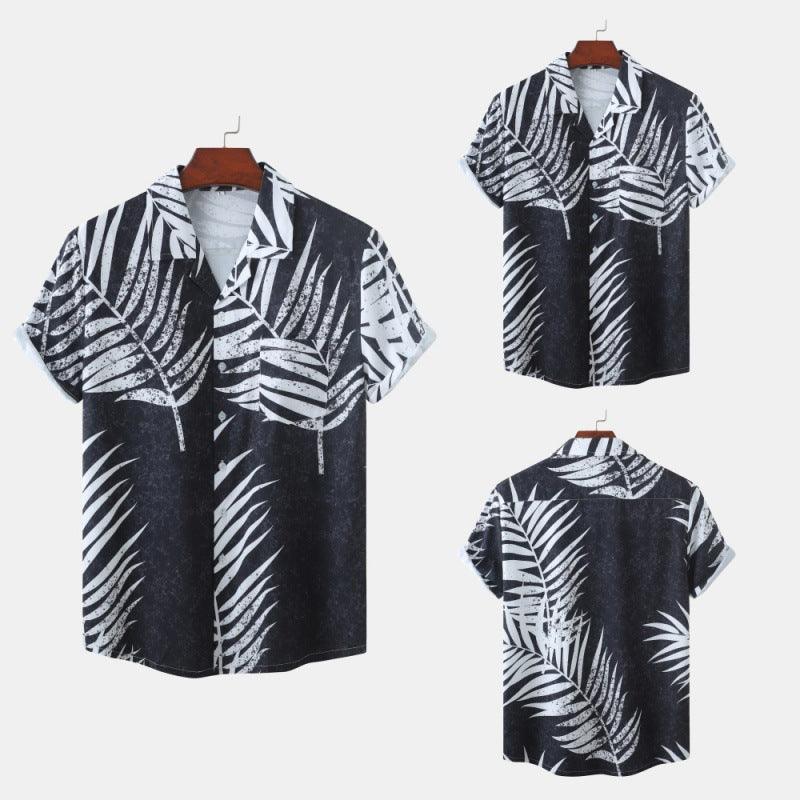 Men's Fashion Shirt Ice Silk Leisure - Elite Essence Store