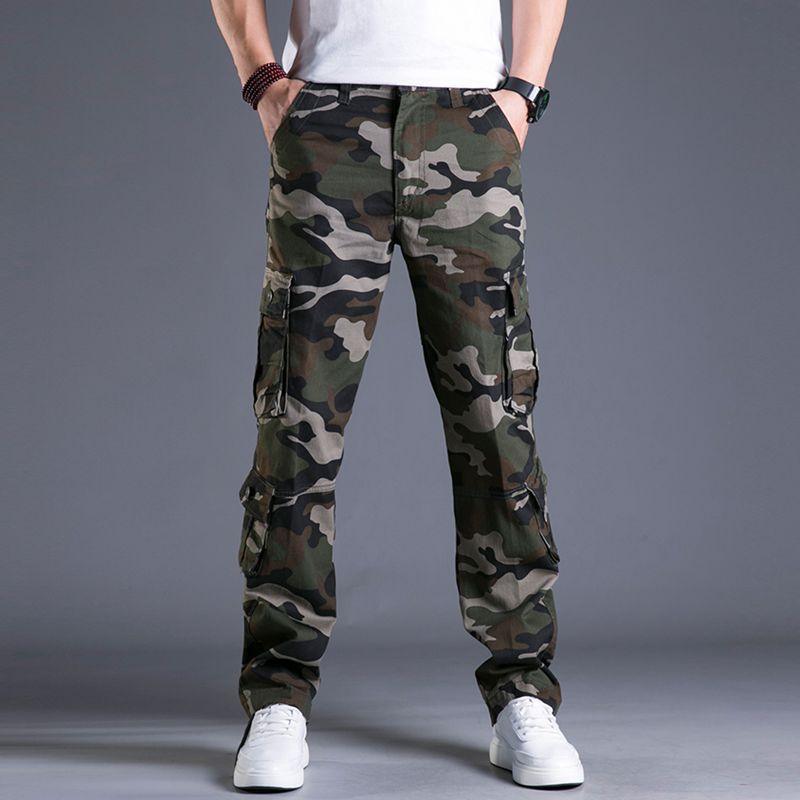 Men's Straight Outdoor Camouflage Pants - Elite Essence Store