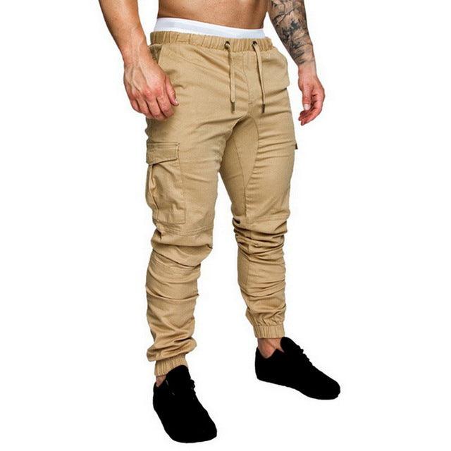 Men's Long Jogging Multi-pocket Trousers - Elite Essence Store