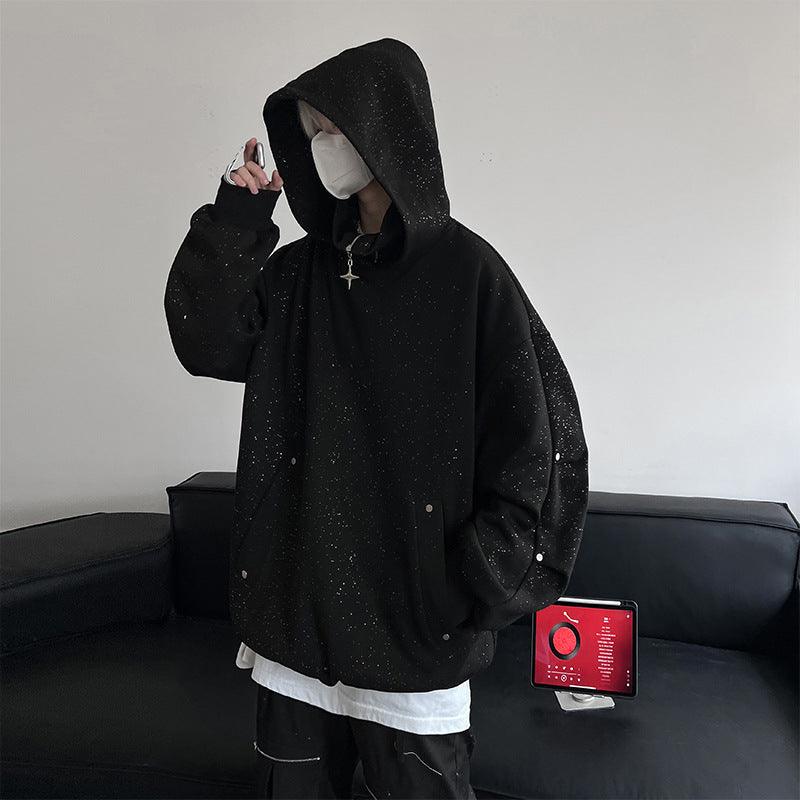 Trendy Men's Clothing Casual Loose-fitting Hoodie - Elite Essence Store