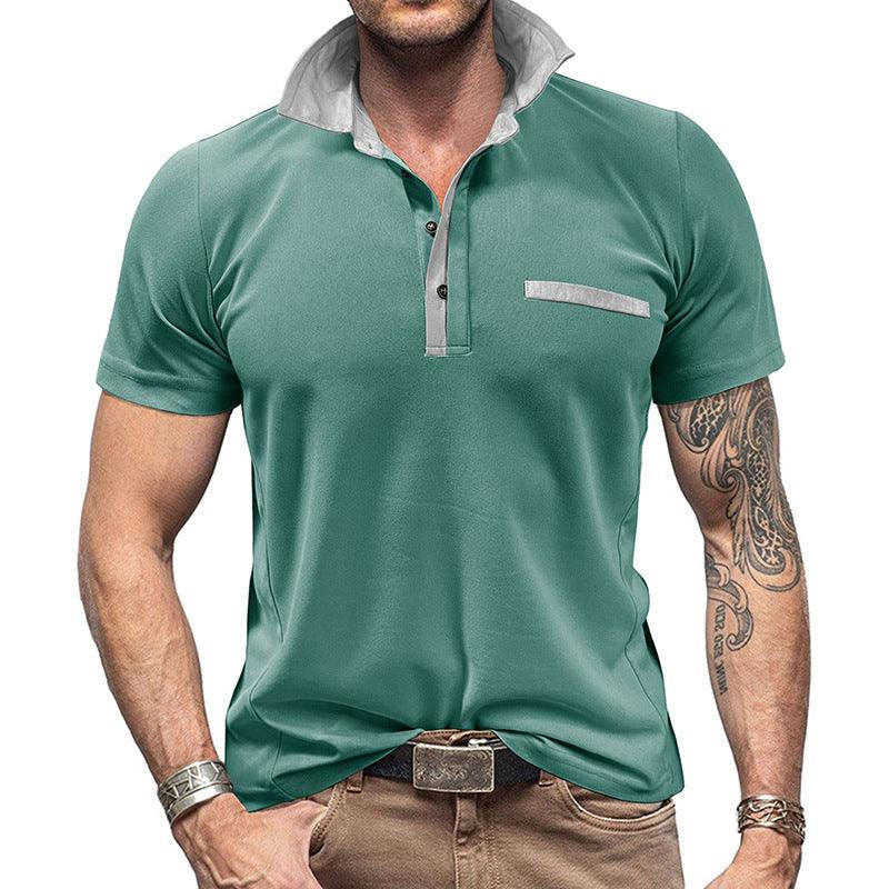 European And American Men's Double-door Top - Elite Essence Store