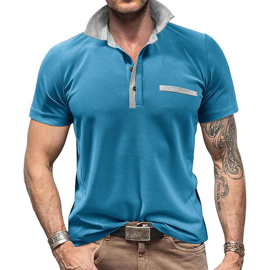 European And American Men's Double-door Top - Elite Essence Store